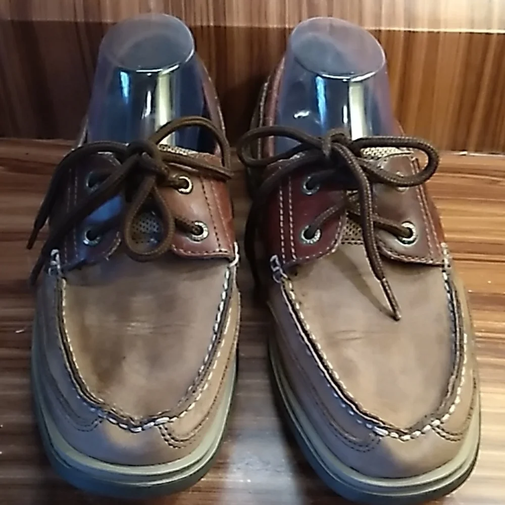 Sperry 8 mens leather boat dock 👞 shoes